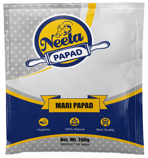 Udad with Black Pepper : Neeta Papad