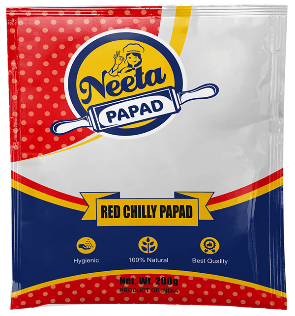 Udad with Green Chilly / Red Chilly : Neeta Papad
